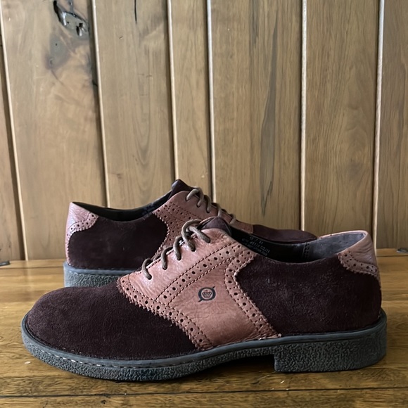 Size 10 Mens Born Suede Leather Wingtip Oxfords main image 9